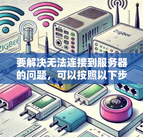 要解决无法连接到服务器的问题，可以按照以下步骤操作