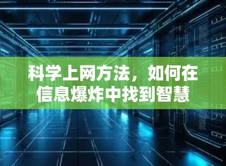 科学上网方法,如何在信息爆炸中找到智慧 科学上网方法,如何在信息爆炸中找到智慧