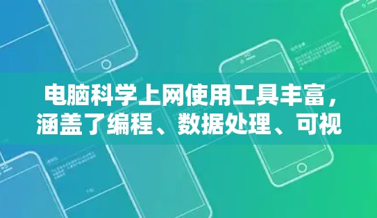 电脑科学上网使用工具丰富,涵盖了编程、数据处理、可视化等多个领域。以下是对这些工具的详细总结和使用指南 电脑科学上网使用工具丰富,涵盖了编程、数据处理、可视化等多个领域。以下是对这些工具的详细总结和使用指南