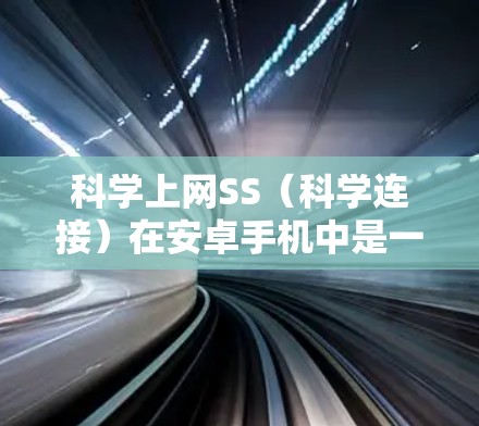 科学上网SS（科学连接）在安卓手机中是一个重要的功能，用于增强手机对其他设备的访问权限和安全性。以下是一个分步指南，帮助您理解和实现科学上网SS