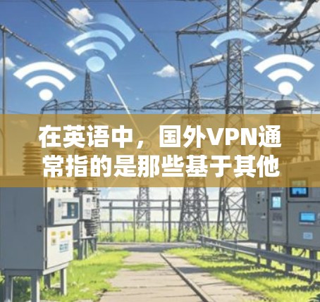 在英语中,国外VPN通常指的是那些基于其他国家的VPN服务。这些VPN通常提供的是网络连接,但不涉及任何国家的公民身份或数据访问 在英语中,国外VPN通常指的是那些基于其他国家的VPN服务。这些VPN通常提供的是网络连接,但不涉及任何国家的公民身份或数据访问
